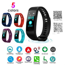 Load image into Gallery viewer, Fitness Resolution-Y5 Multification Smart Fitness Tracker